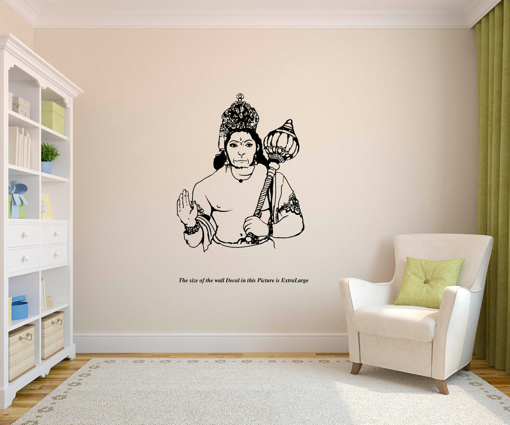 Lord Hanuman I Hanuman I Wall Decal – Peacockride