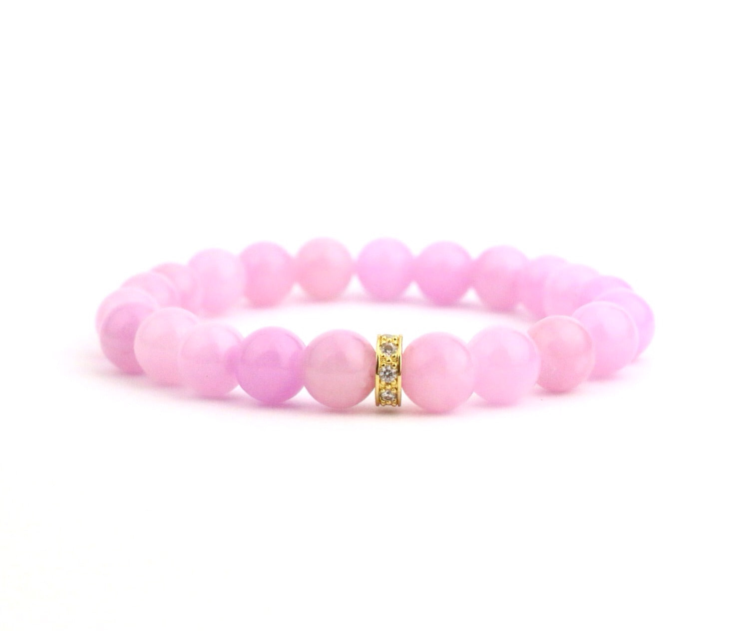pink jade bracelet