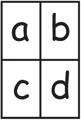 alphabet flash cards lisabluepoint