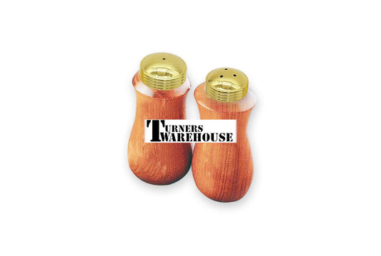 Artisan Crank Top Salt and Pepper Mills (Woodturning Project Kits