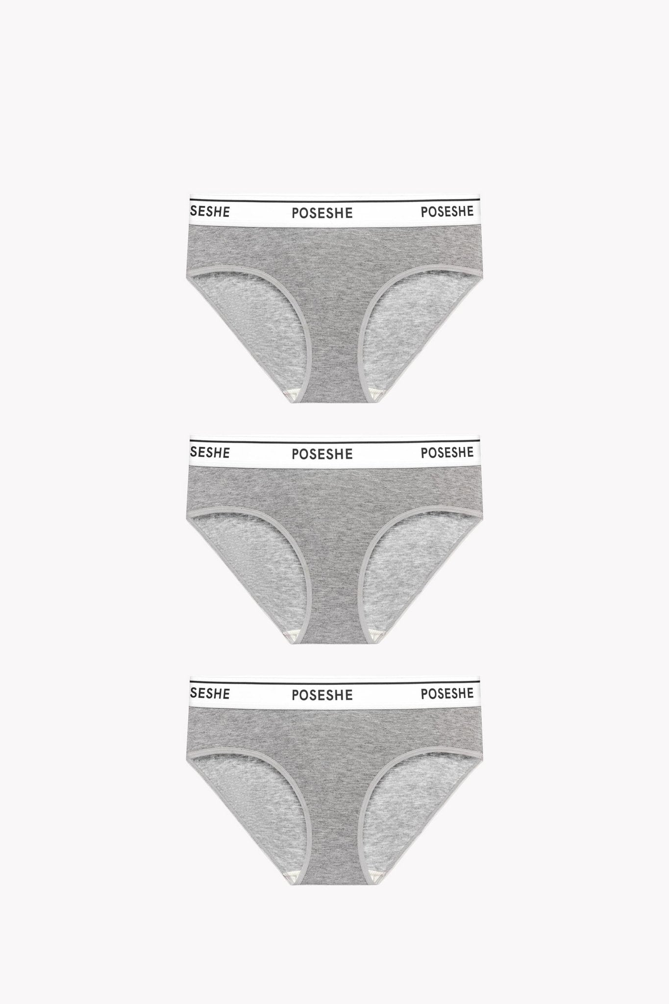 Leto Invisible Pack Hipster Black Plus Hipster Panties (Pack of 3