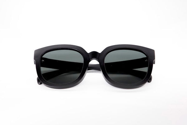 霧黑膠框偏光太陽眼鏡—深受推薦的眼鏡品牌 - Geek Chic 宅時毛