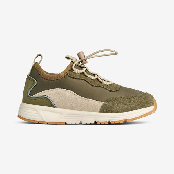 Toney velcro sneaker - heather green –