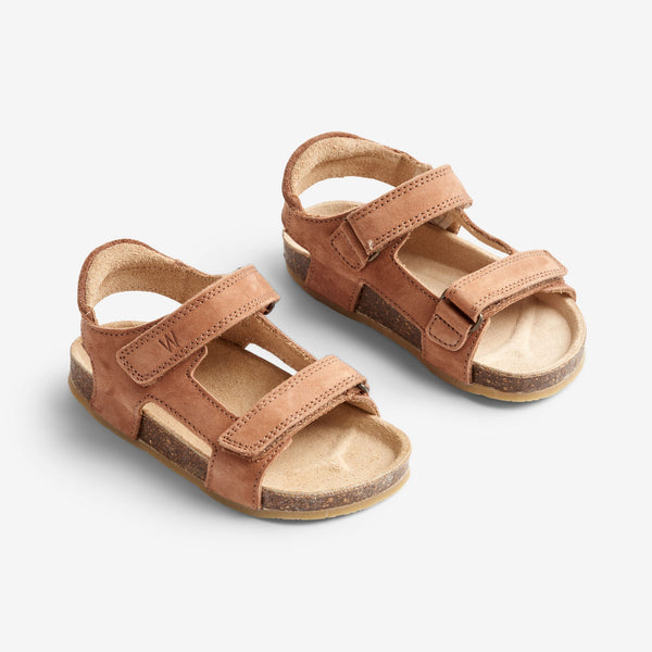 Tasha Sandal - cognac –