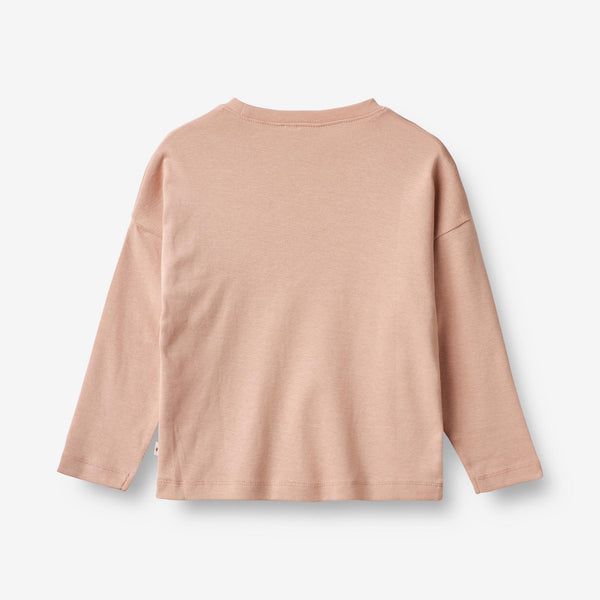 Wool T-Shirt LS - soft beige –