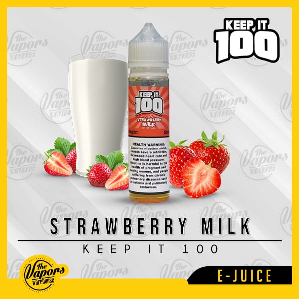 keep it 100 strawberry milk