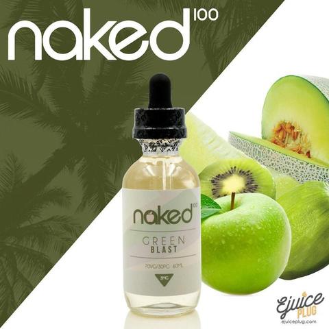 naked 100 green blast eliquid 50ml