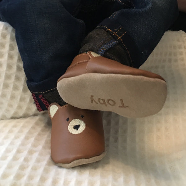 Woodland Animal Baby Shoes – Born Bespoke