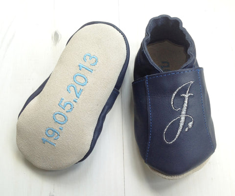 unisex baby shoes for announcement