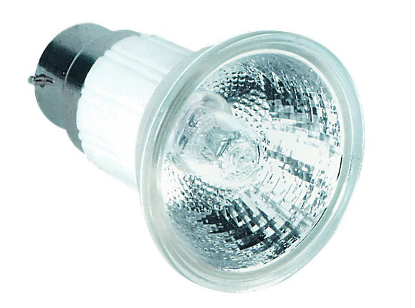 50W 230V HALOGEN LAMP BASE B22 /2 per pack