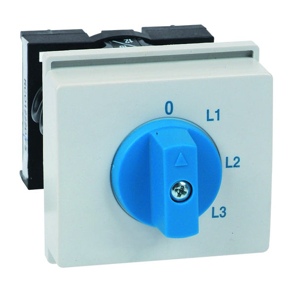 AMMETER SEL SWITCH - FOR 3 CTs DIN MOUNT