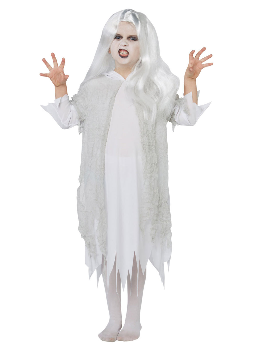 Ghostly Spirit Costume Child — Party Britain