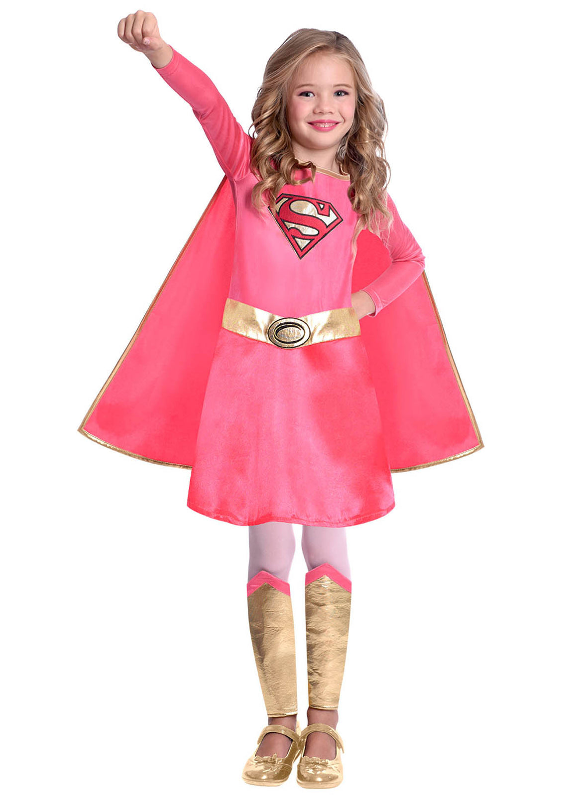 Pink Supergirl Costume — Party Britain