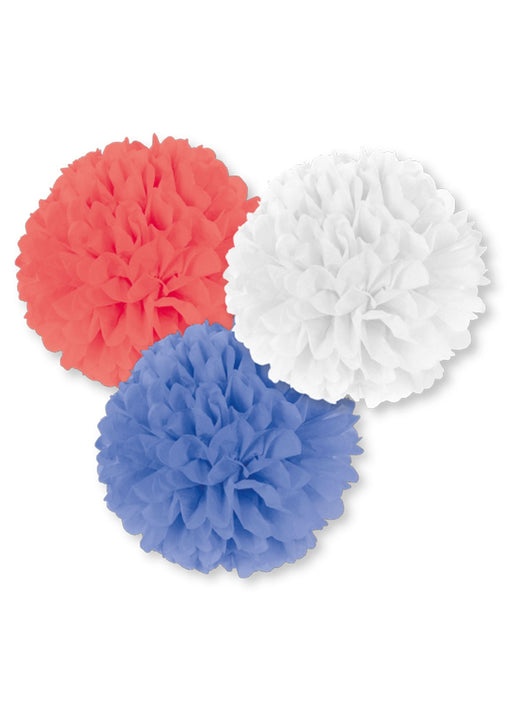 Red, White & Blue Honeycomb Decorations — Party Britain