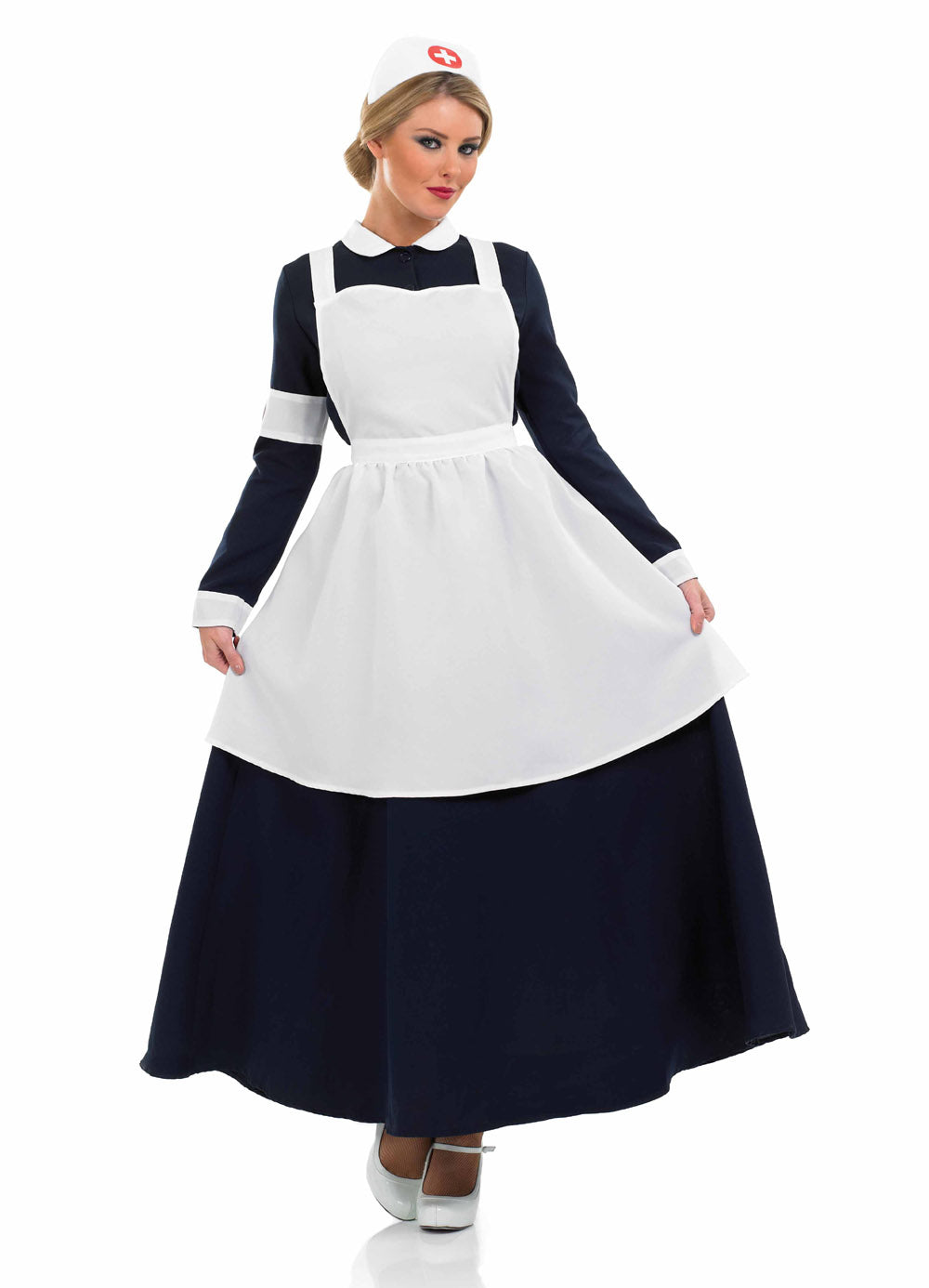 Victorian Nurse Costume Adult — Party Britain