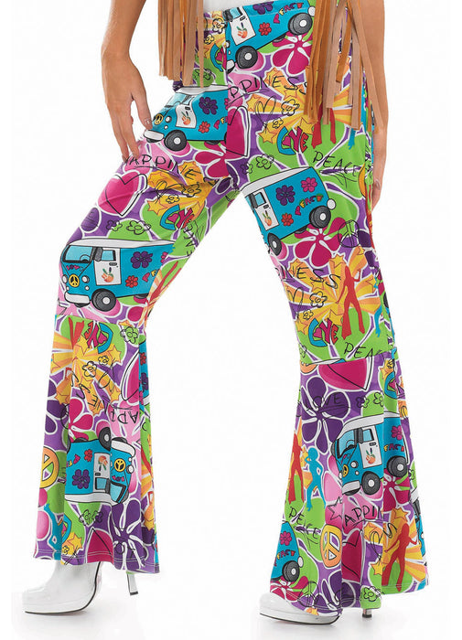 Hippie Patterned Flares — Party Britain