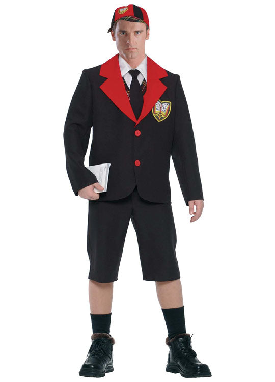 School Boy Fancy Dress Costume Adult — Party Britain