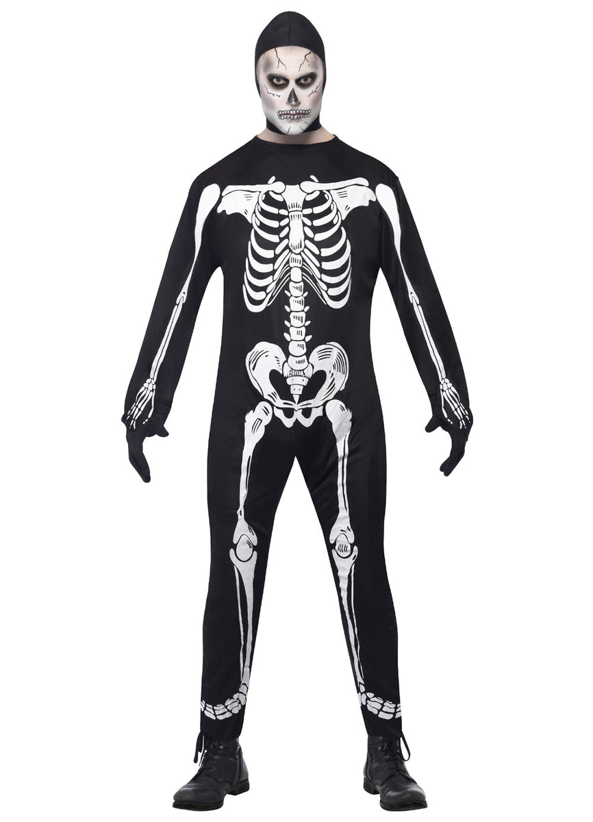 Skeleton Costume Adult — Party Britain