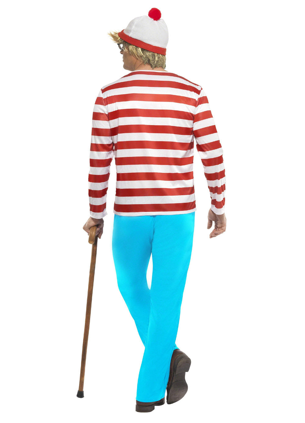 Where's Wally Fancy Dress Costume Adult — Party Britain