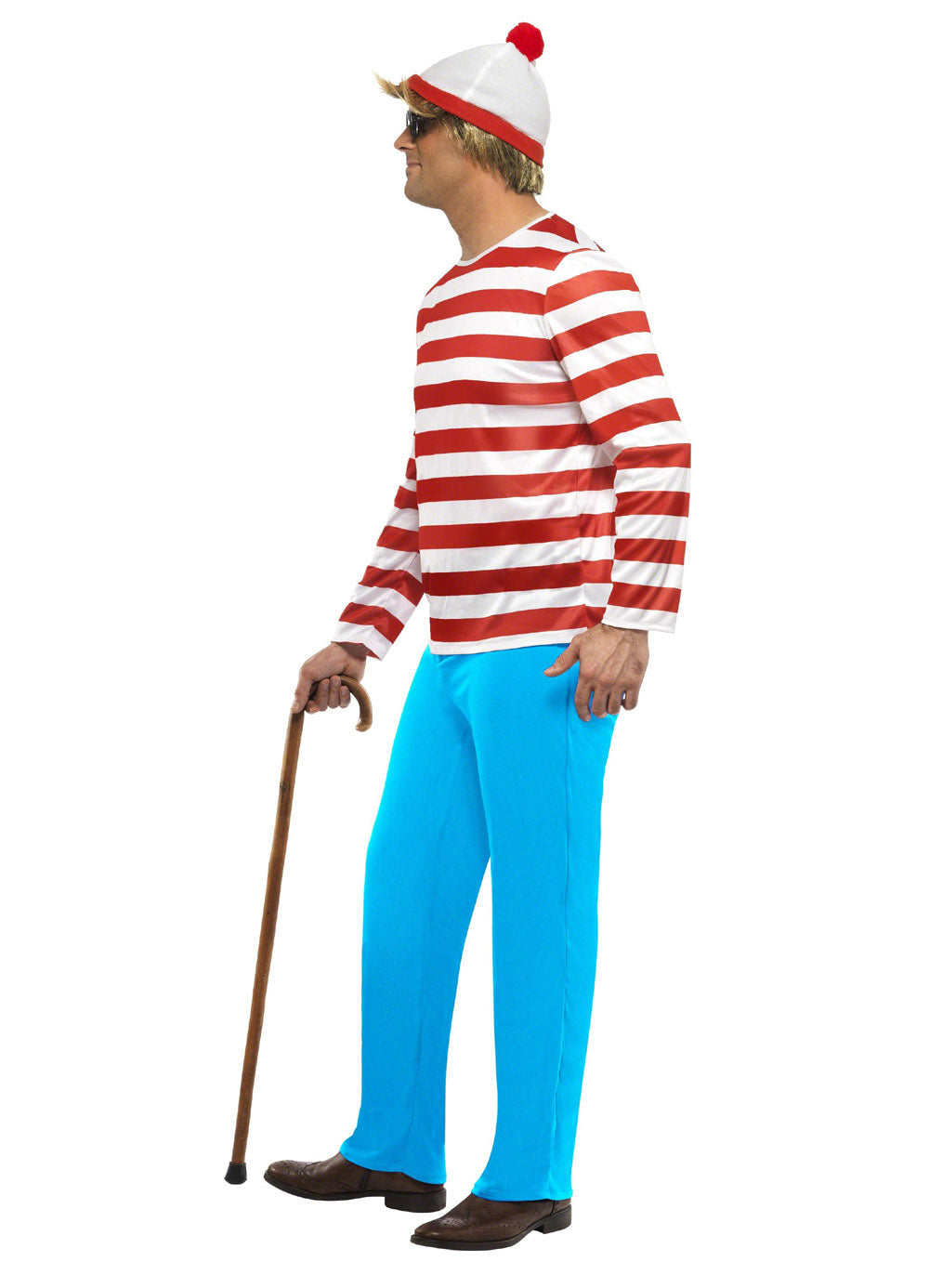Where's Wally Fancy Dress Costume Adult — Party Britain