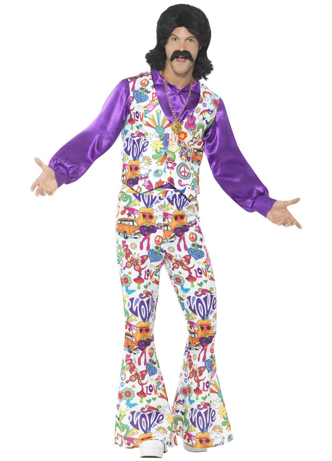 60's Groovy Hippie Suit — Party Britain