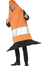 diy traffic cone costume