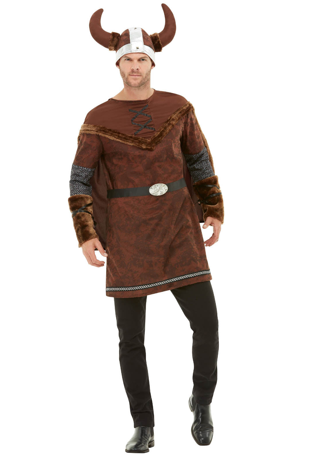 Viking Barbarian Costume Adult — Party Britain