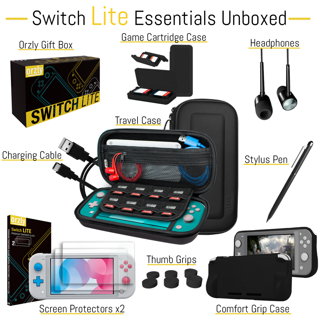 switch lite case bundle