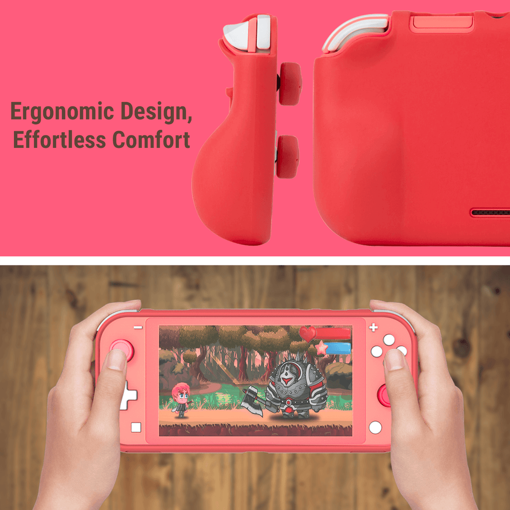 nintendo switch lite red case