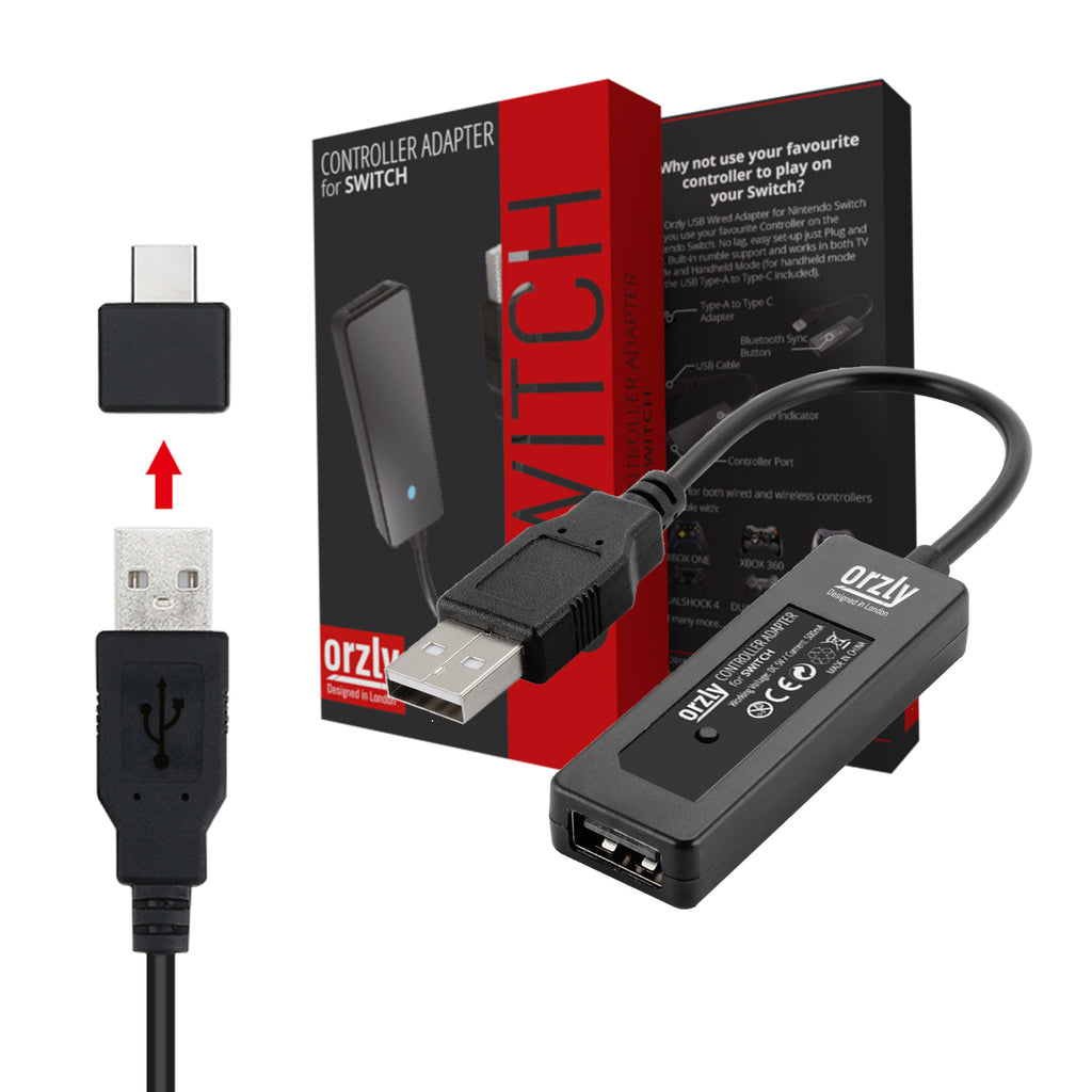 Controller Adapter For Nintendo Switch Orzly