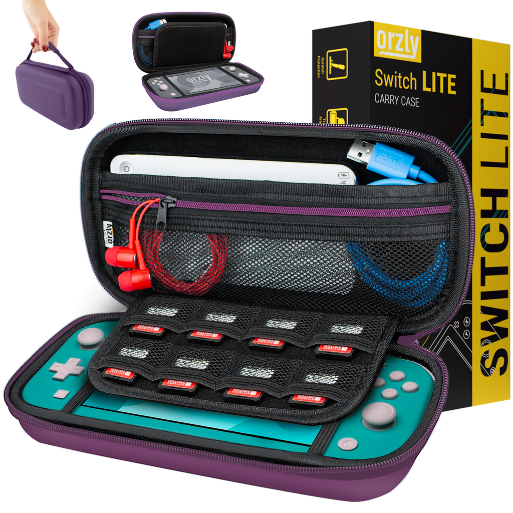 purple nintendo switch case