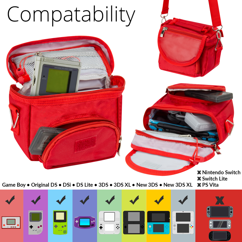 nintendo 3ds xl travel case