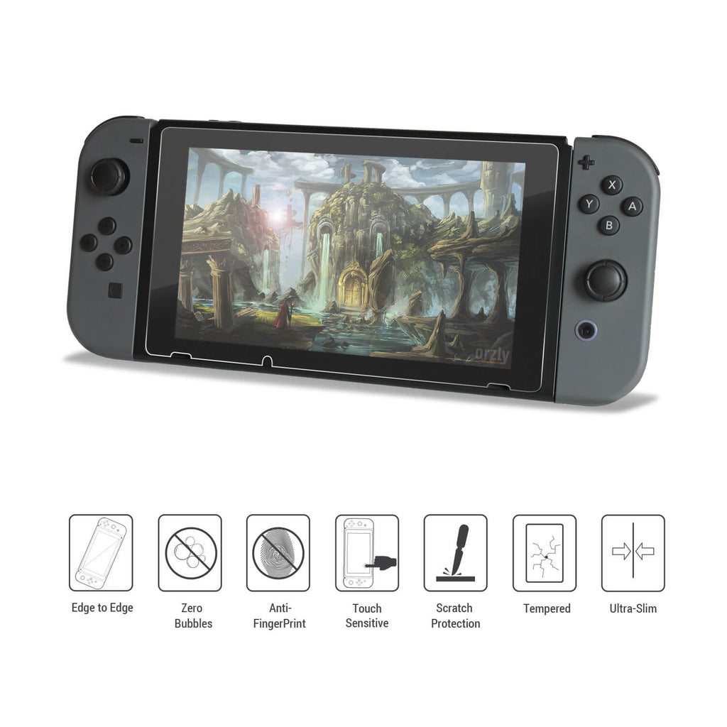 orzly nintendo switch screen protector