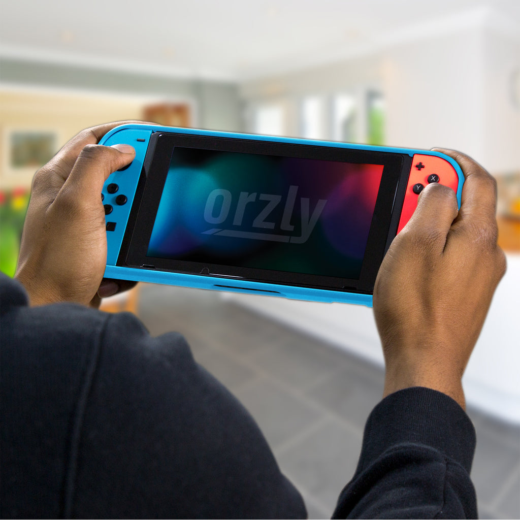 orzly comfort grip case for nintendo switch