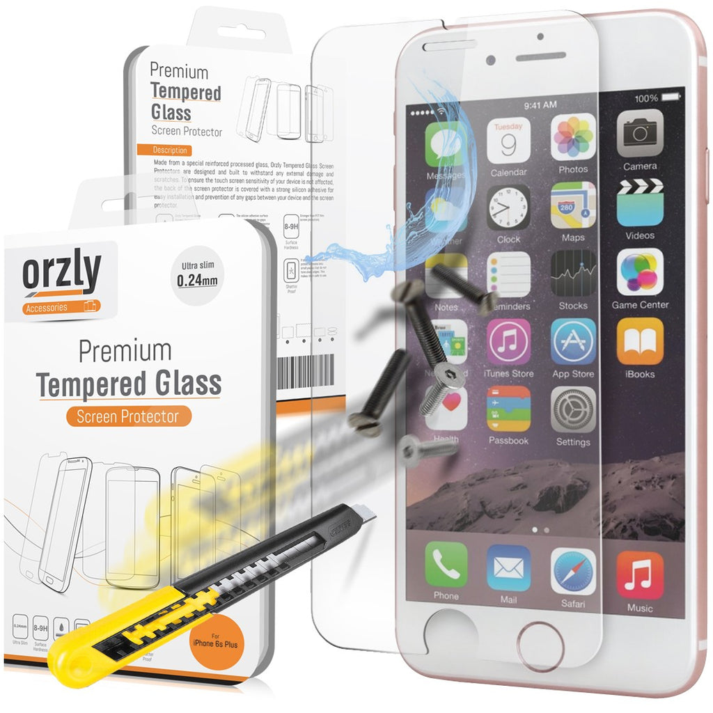 chirurg Nachtvlek Eik Glass Screen Protector for iPhone 6s/ 6s+/ 6/ 6+ | Orzly