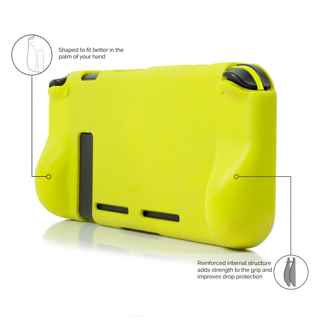 orzly comfort grip case for nintendo switch