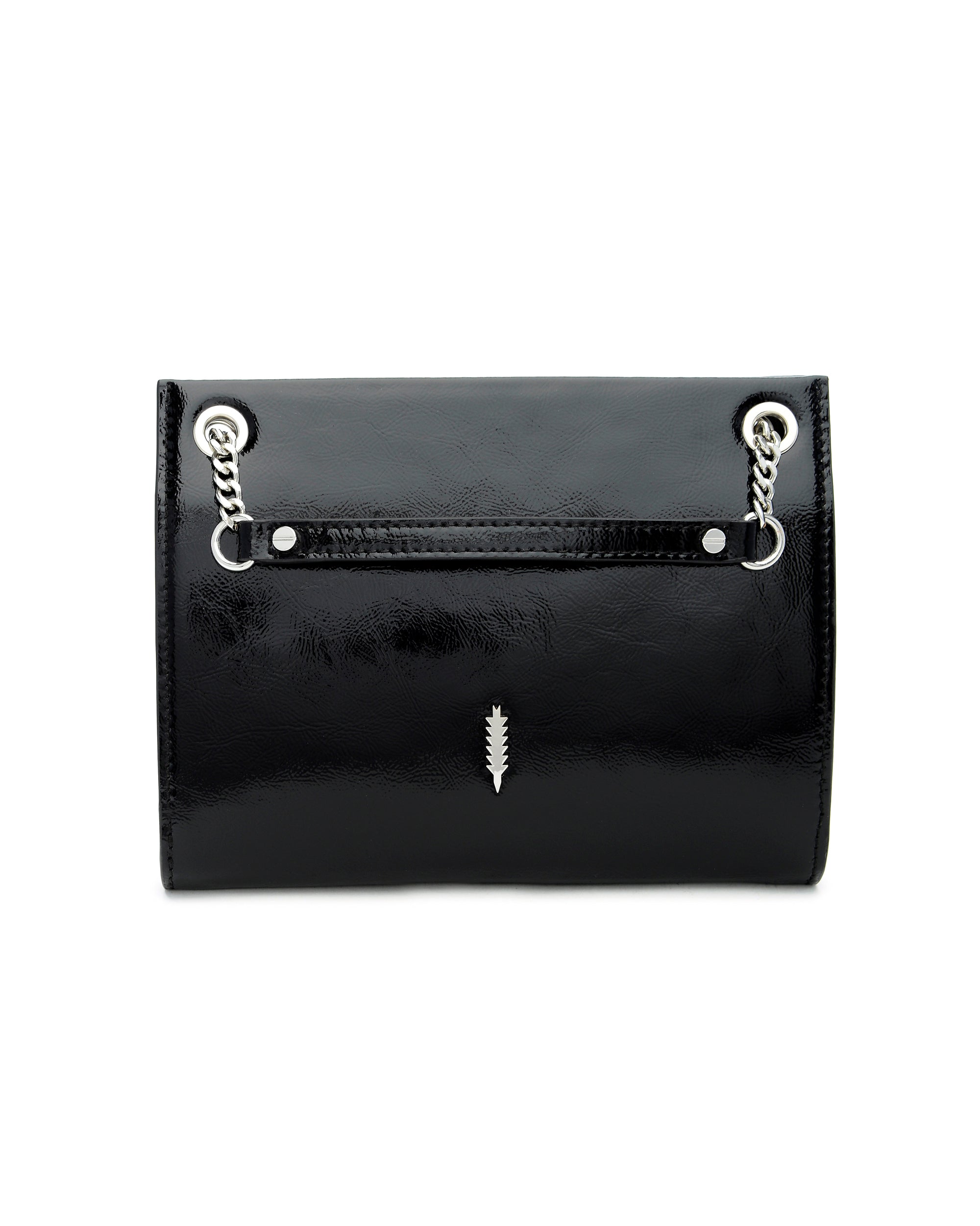 Ali Travel Crossbody-Black Patent