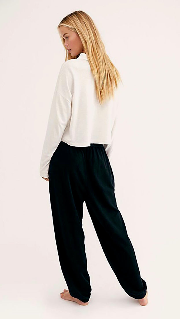 slouchy jogger pants