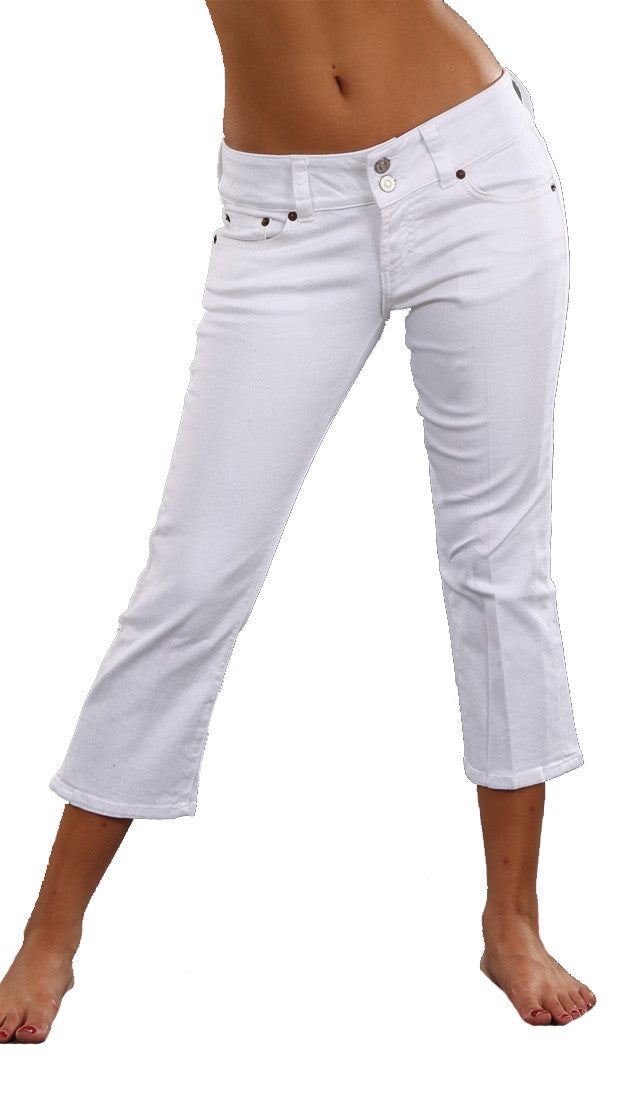 Capri Jeans in White by Red Engine @ Apparel Addiction – ShopAA