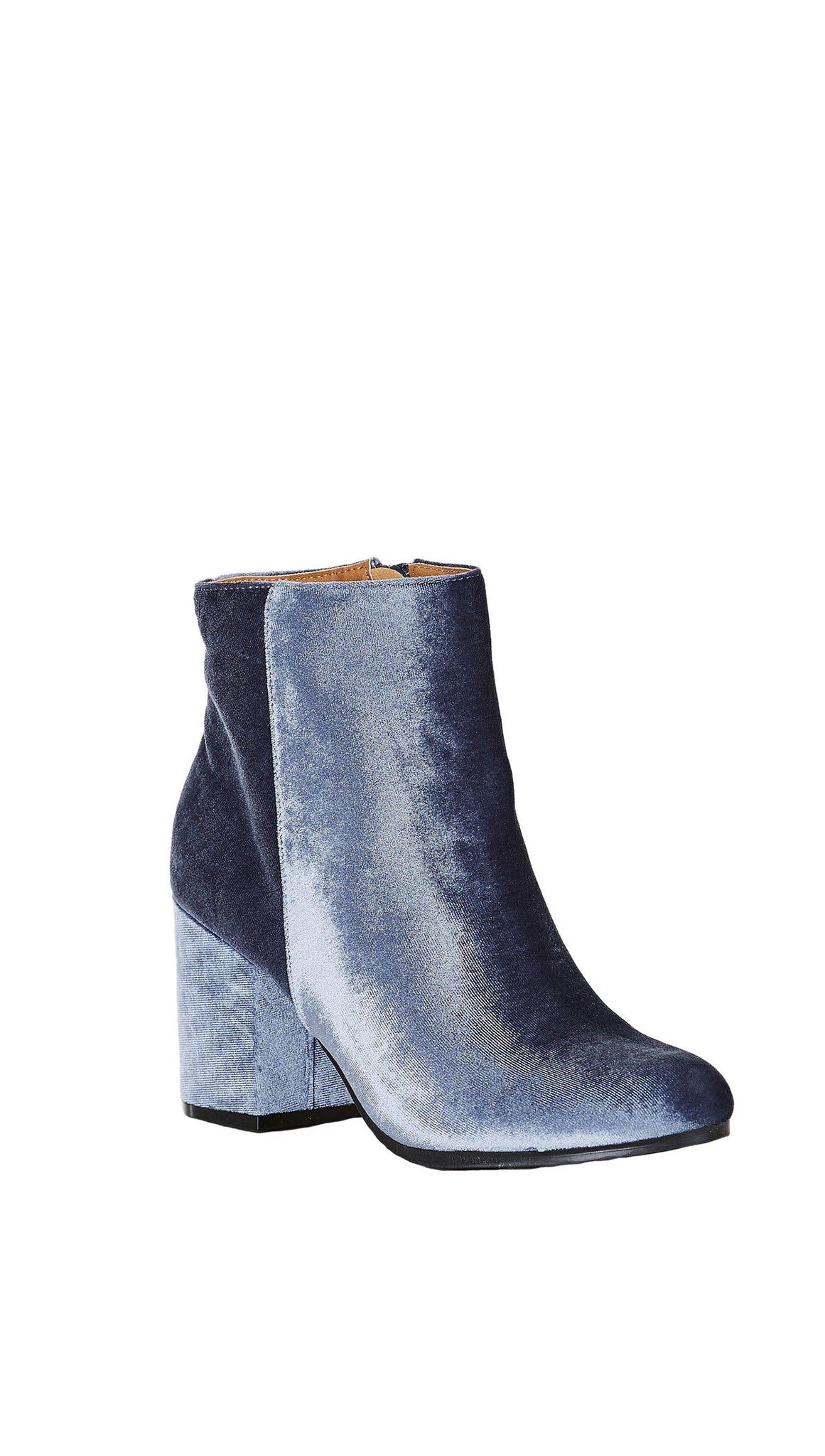 baby blue ankle boots