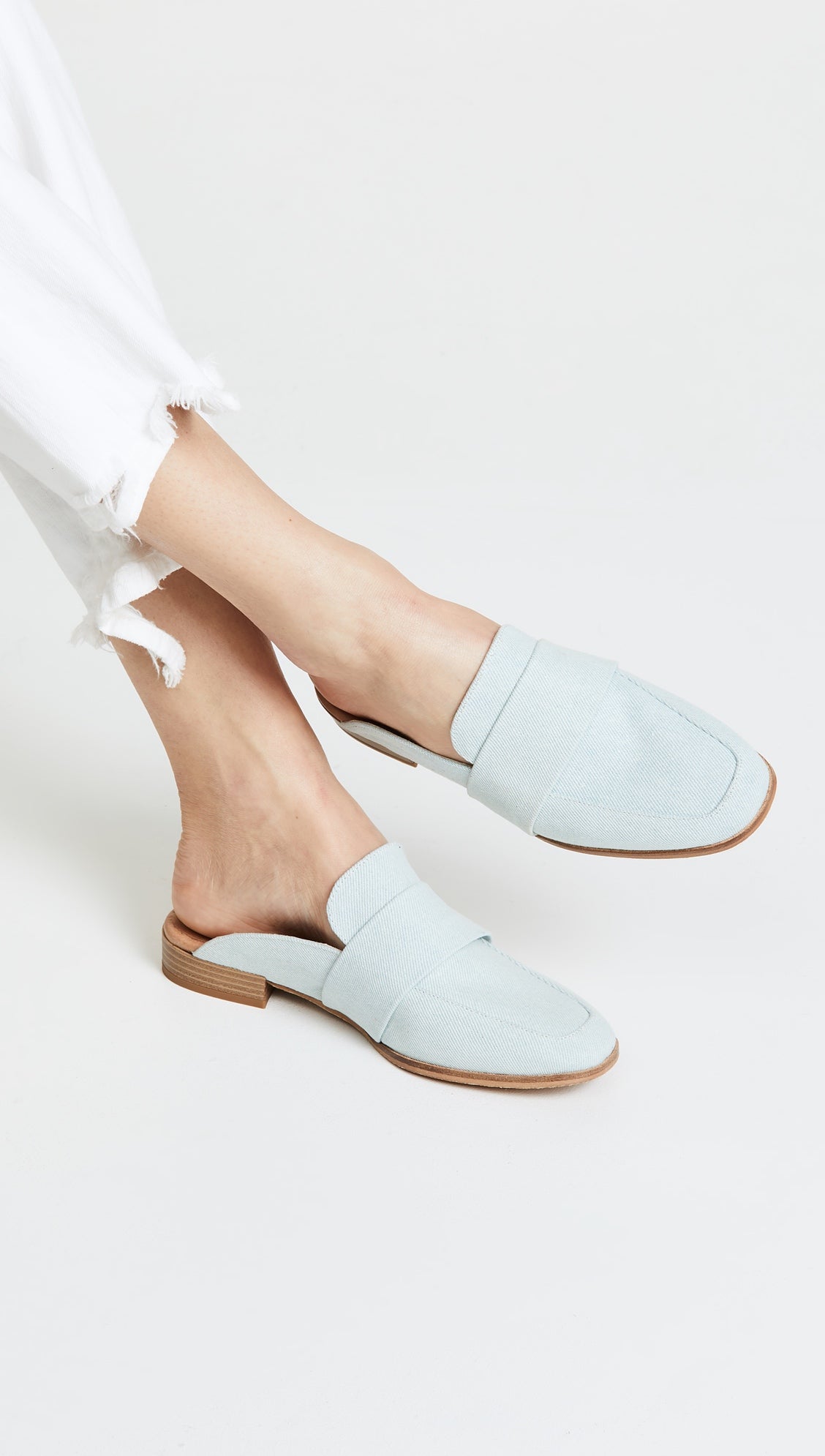 free people at ease loafer mule