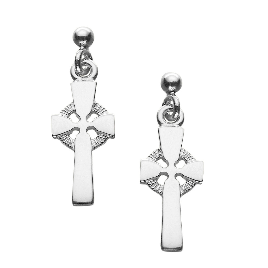 St Peters Cross Earrings | Ola Gorie Jewellery