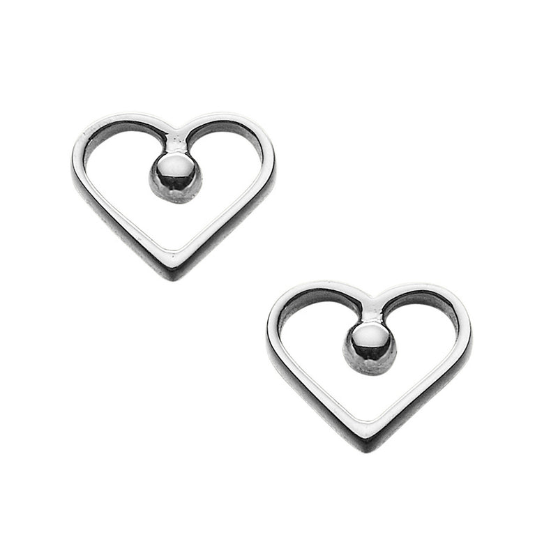 Heart Earrings Ola Gorie Jewellery