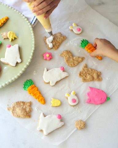 Easter Pie Cookies & Icing