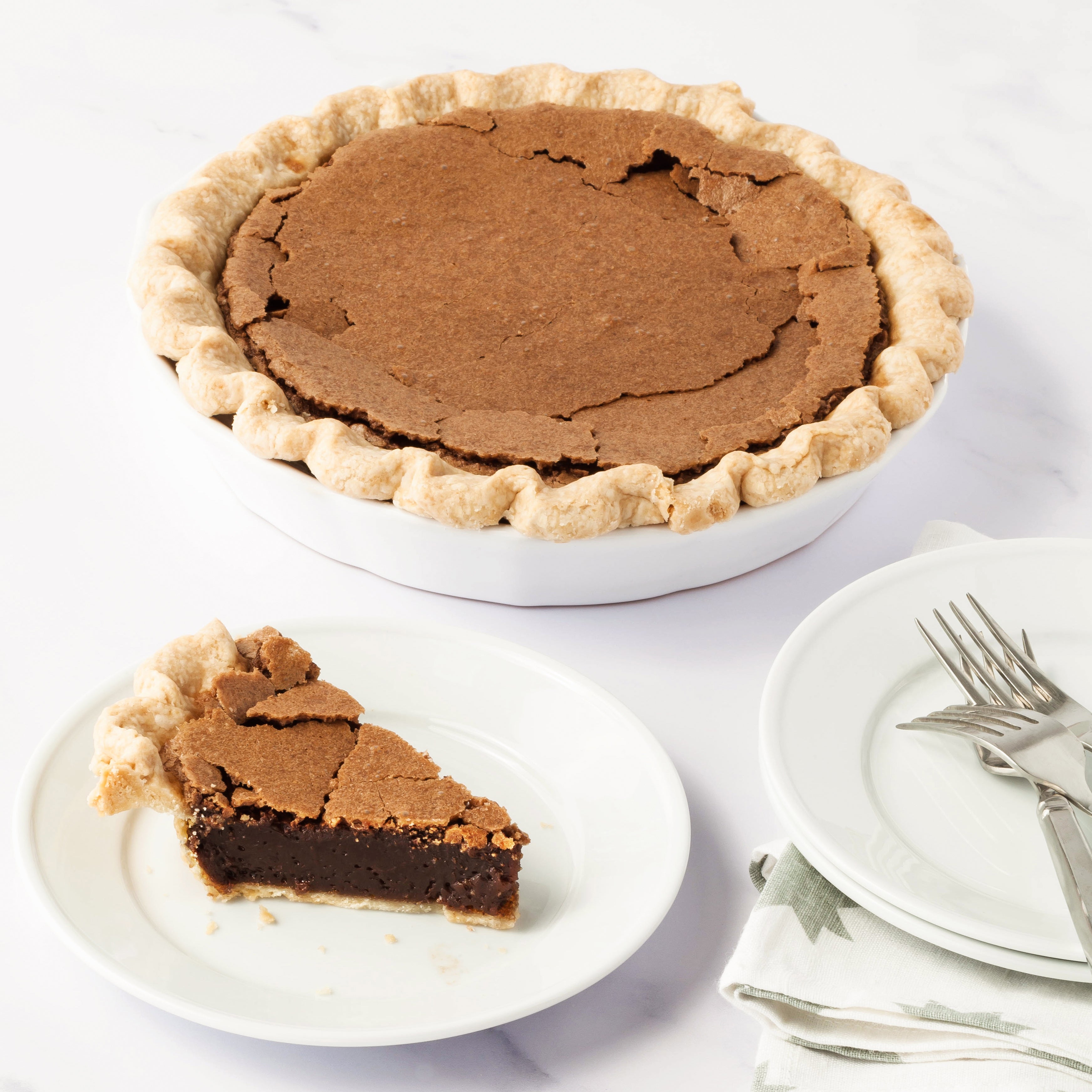 Chocolate Chess Pie