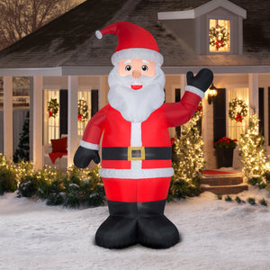 10' Gemmy Airblown Inflatable Santa Giant – Seasons Inflatables
