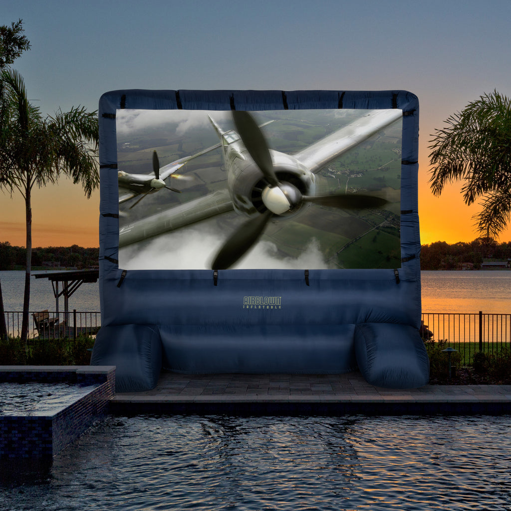 airblown inflatable movie screen