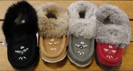 laurentian chief moccasin slippers