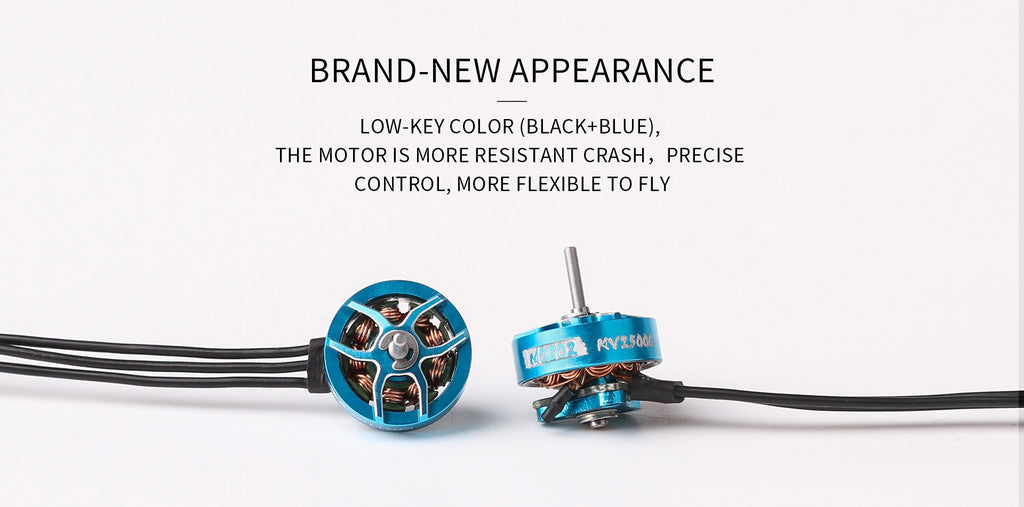 T-Motor M0802 II 0802 25000Kv Micro Motor (1.5mm Shaft) - Blue