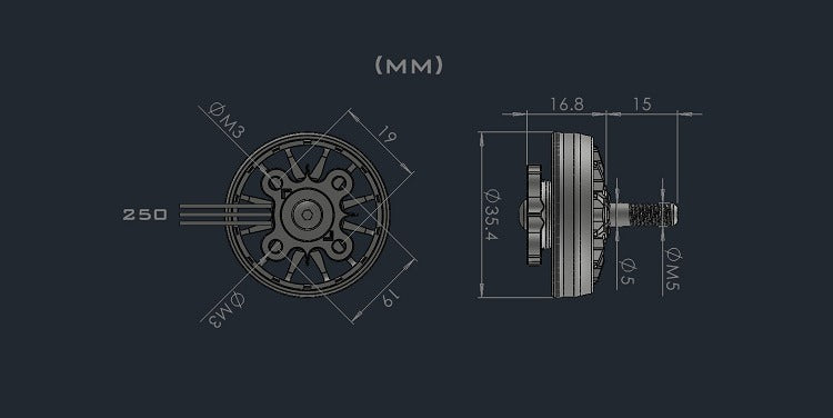 AMAXinno Competition 2806 1800Kv Motor